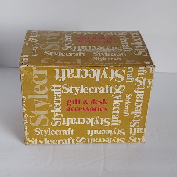 Stylecraft of Baltimore Recipe Box 1981 File w/ Cards Cheese Vintage Cardboard - Picture 9 of 10